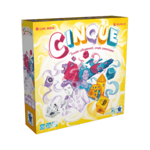 cinque gioco da tavolo - copertina