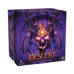 descent la guerra del traditore gioco da tavolo - copertina