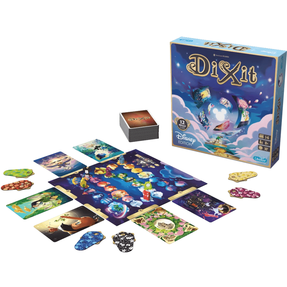 dixit Disney gioco da tavolo - componenti