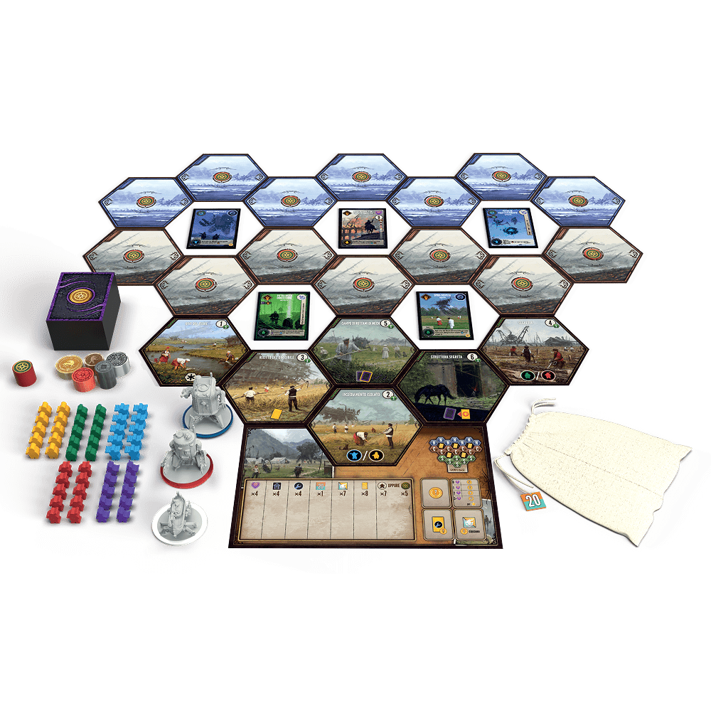 expeditions gioco da tavolo - componenti