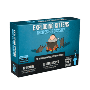 exploding kittens recipes for disaster gioco da tavolo - copertina