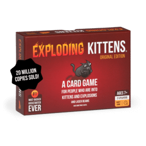 explodng kittens gioco da tavolo - copertina