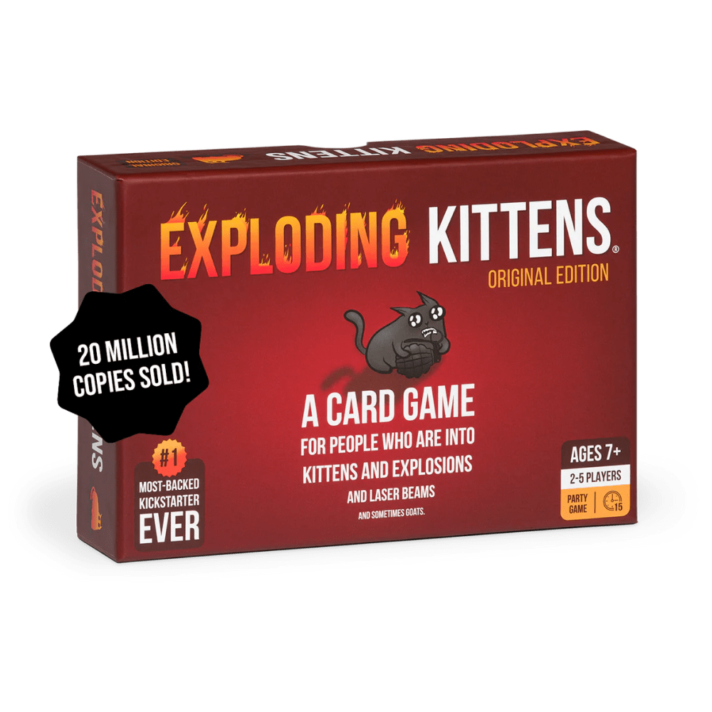 explodng kittens gioco da tavolo - copertina