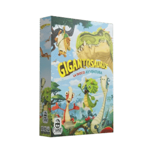gigantosaurus la gioco avventura gioco da tavolo - copertina