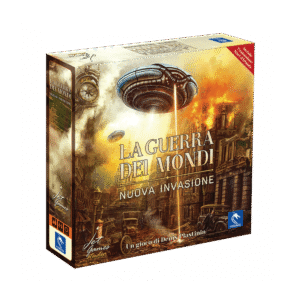 la guerra dei mondi gioco da tavolo - copertina