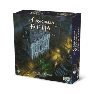 le case della follia strade di arkham gioco da tavolo - copertina