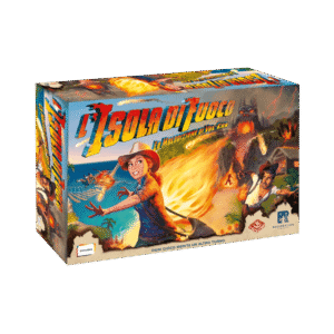 l'isola di fuoco gioco da tavolo - copertina