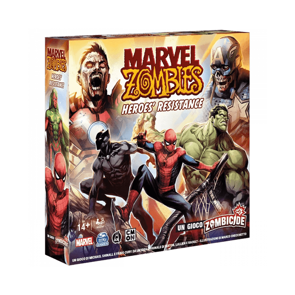 mz heroes resistance gioco da tavolo - copertina