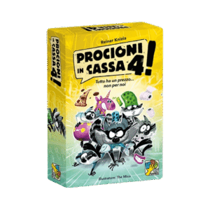 procioni in cassa 4 gioco da tavolo - copertina