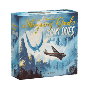 sleeping gods distant skies gioco da tavolo - copertina