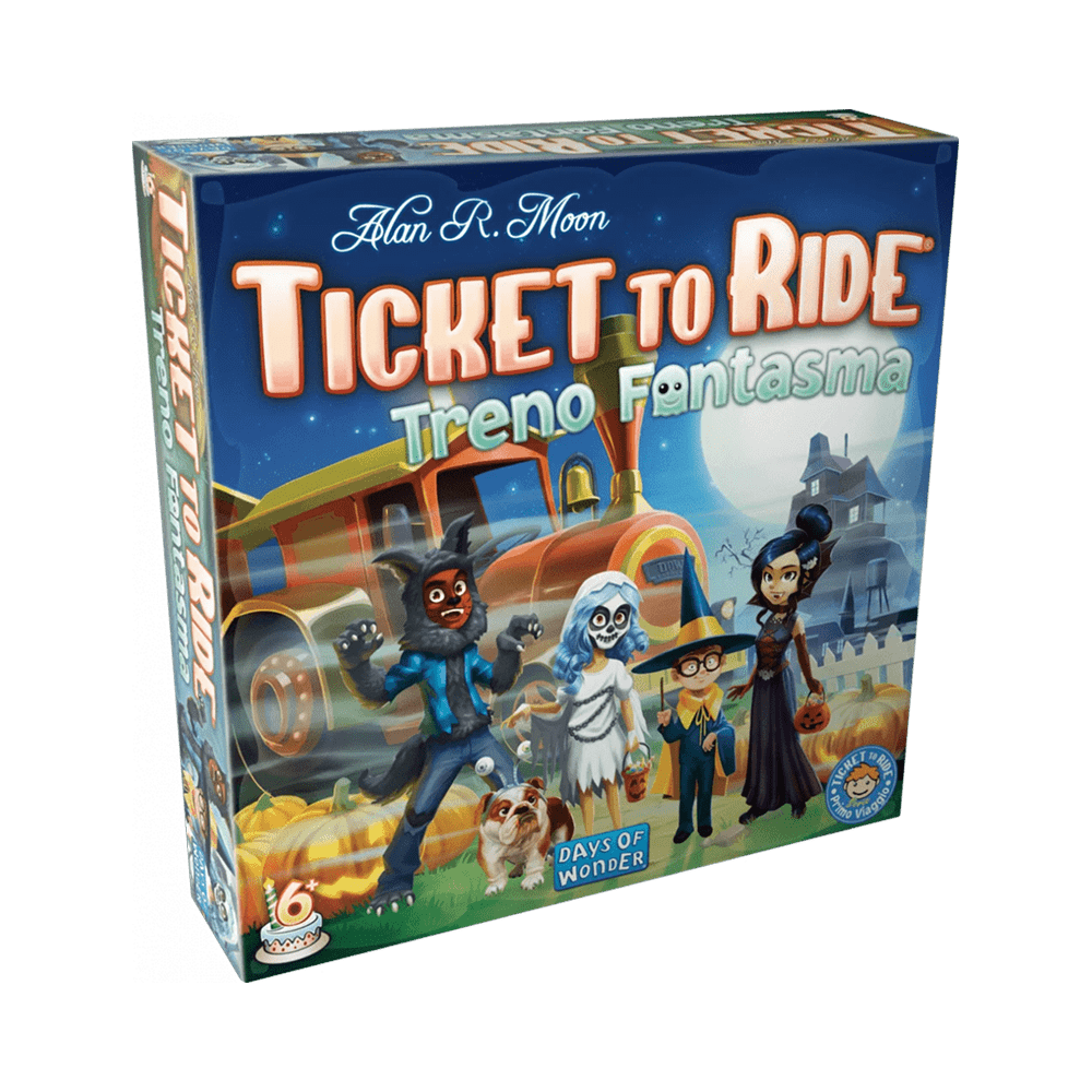 ticket to ride treno fantasma gioco da tavolo - copertina