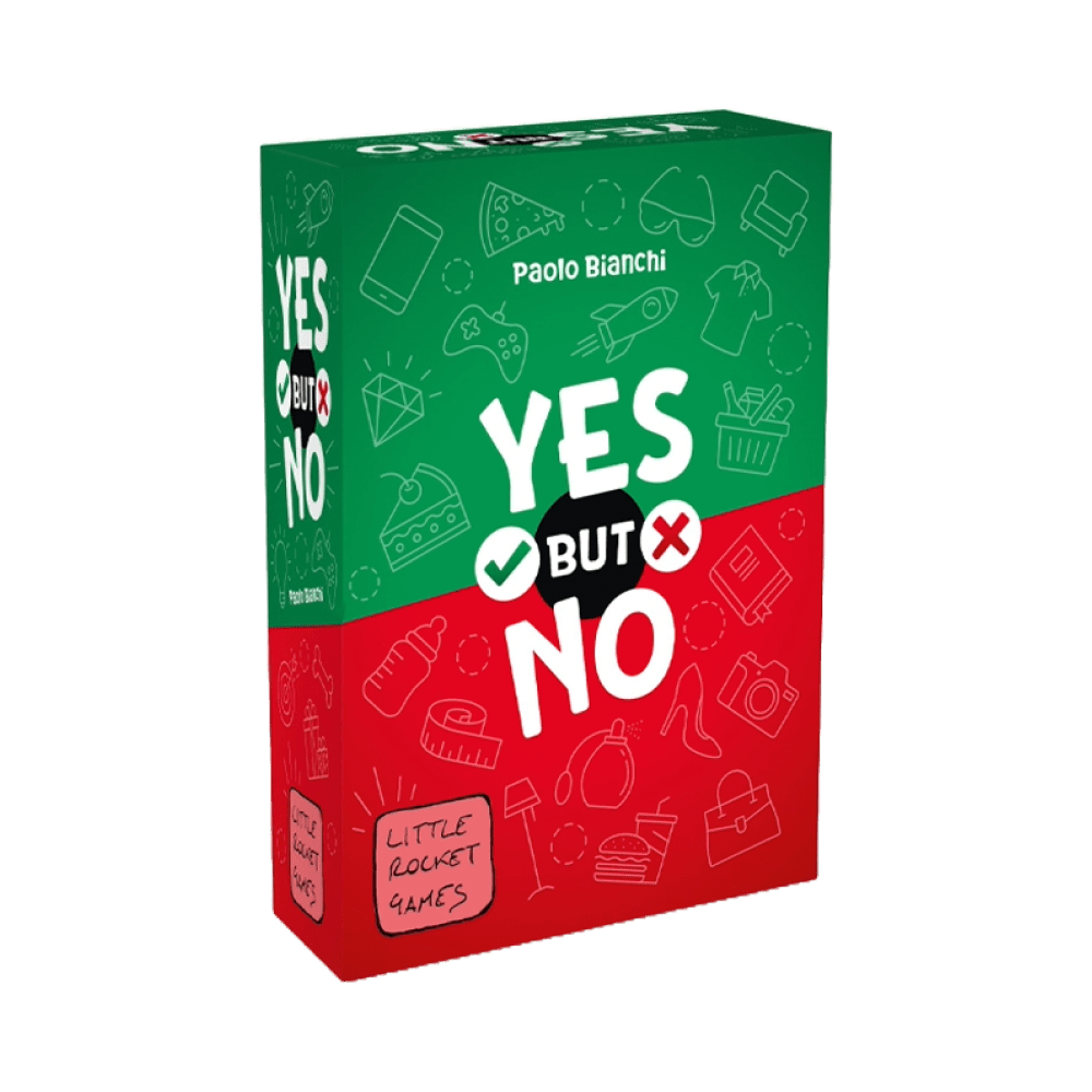 yes but no gioco da tavolo - copertina