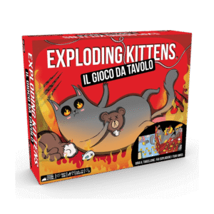 exploding kittens gdt gioco da tavolo - copertina