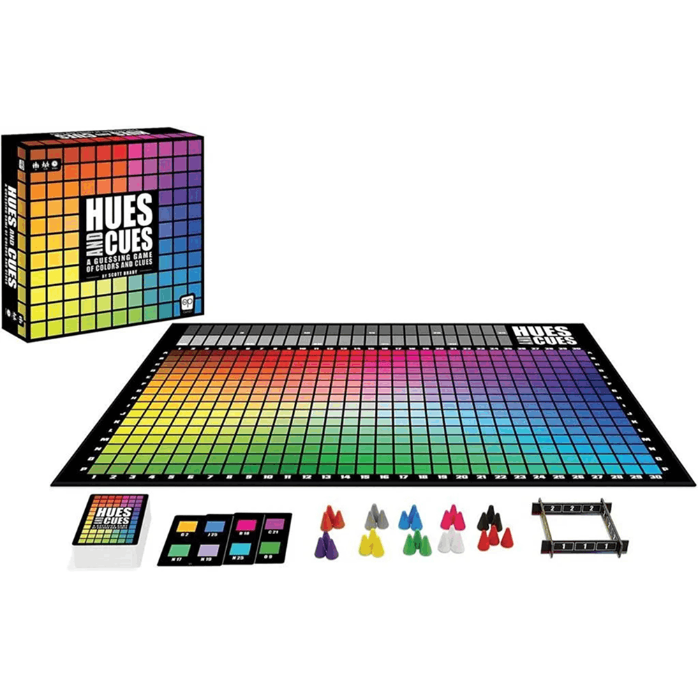 hues and cues gioco da tavolo - componenti1