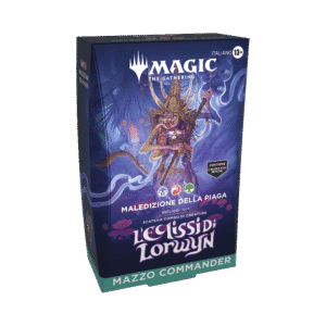 magic l'eclissi di lorwyn commander maledizione della piaga tcg - copertina