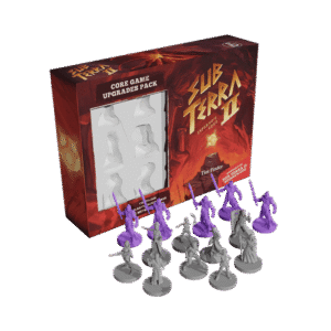 sub terra II core upgrades componenti gioco da tavolo - copertina