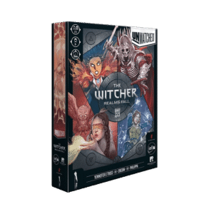 unmatched witcher realms fall gioco da tavolo - copertina