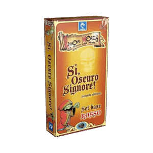 si oscuro signore set rosso gioco da tavolo - copertina